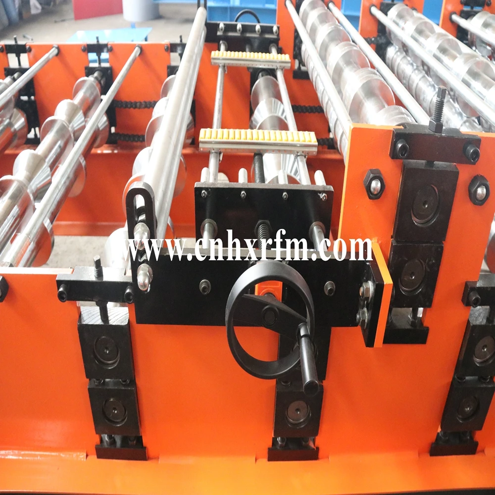 glazed trapezoidal galvanized steel metal roof panel aluminium cold rolling machine double layer roofing roll forming machine