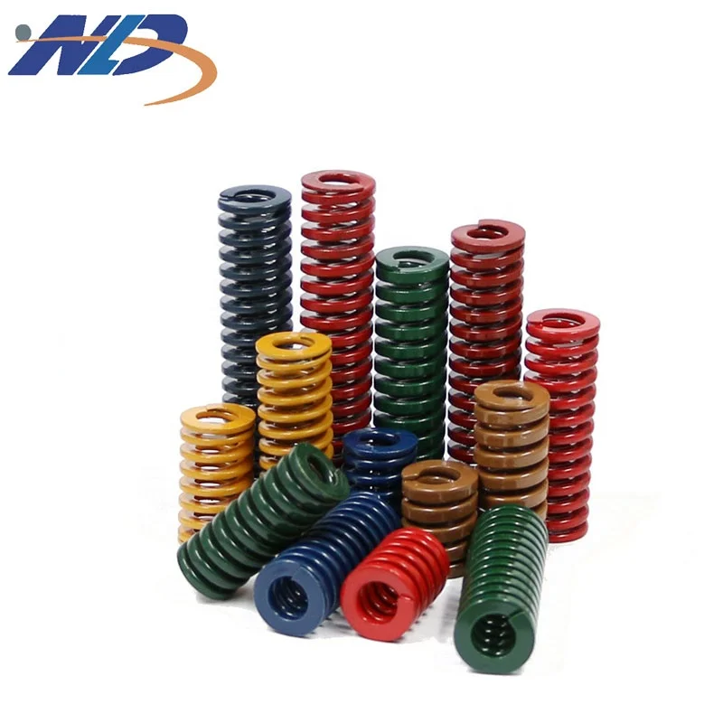 NLD Custom 65mn 50CRV4 Rectangular Manufacturer Size Stainless Steel Coil Spiral Helical Alloy Steel Spring