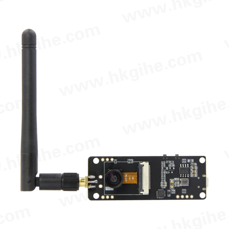 wholesale T-Journal ESP32 Module Development Board OV2640 Wifi 3dbi Antenna 0.91 OLED Camera Board(Fish-eye lens) High quality