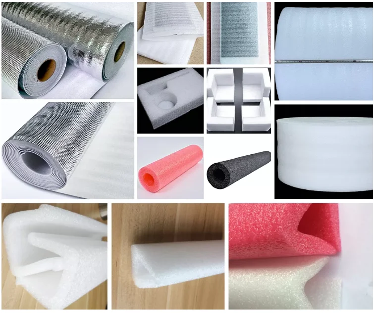 China factory directly sell concert led foam light stick, EPE foaming pipe extrusion line