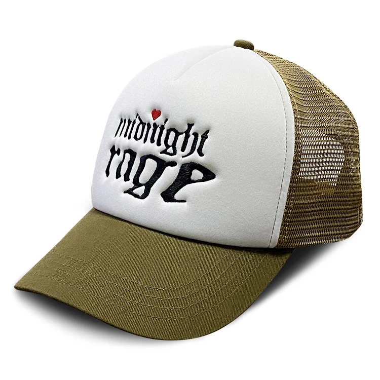 Custom special colors trucker hat embroidered your own logo and pattern  printing trucker caps nets hat