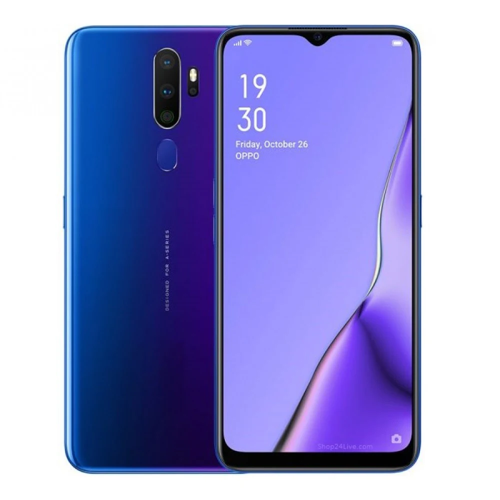 Оригинальная б/у android телефоны для OPPO A9 2020 6,5 дюймов капли воды с ЖК-дисплеем 8 + 128G тройной красоты камера 16 + 48 Мп 5000 мАч батарея