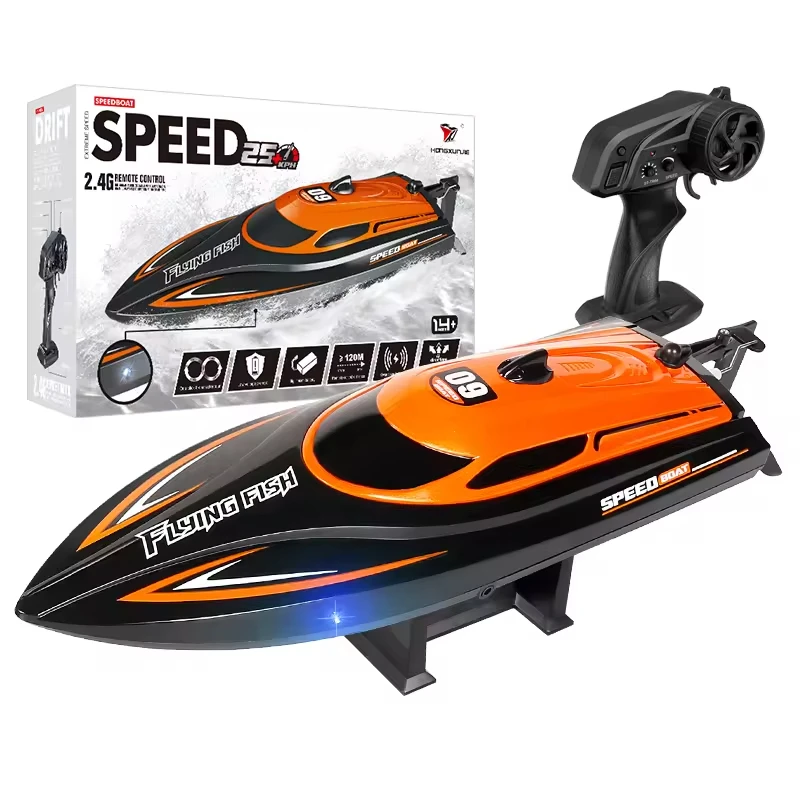 2.4G Radio Control SpeedBoat 25KM/H Waterproof High Speed Remote Control Ship Rc Boat