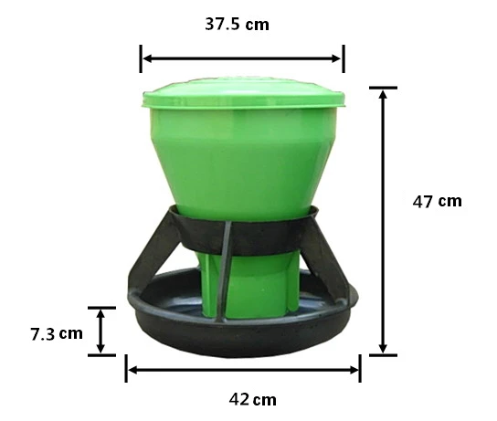 Pig Farm Equipment Feeding System Automatic Plastic Piglets Trough Feeders