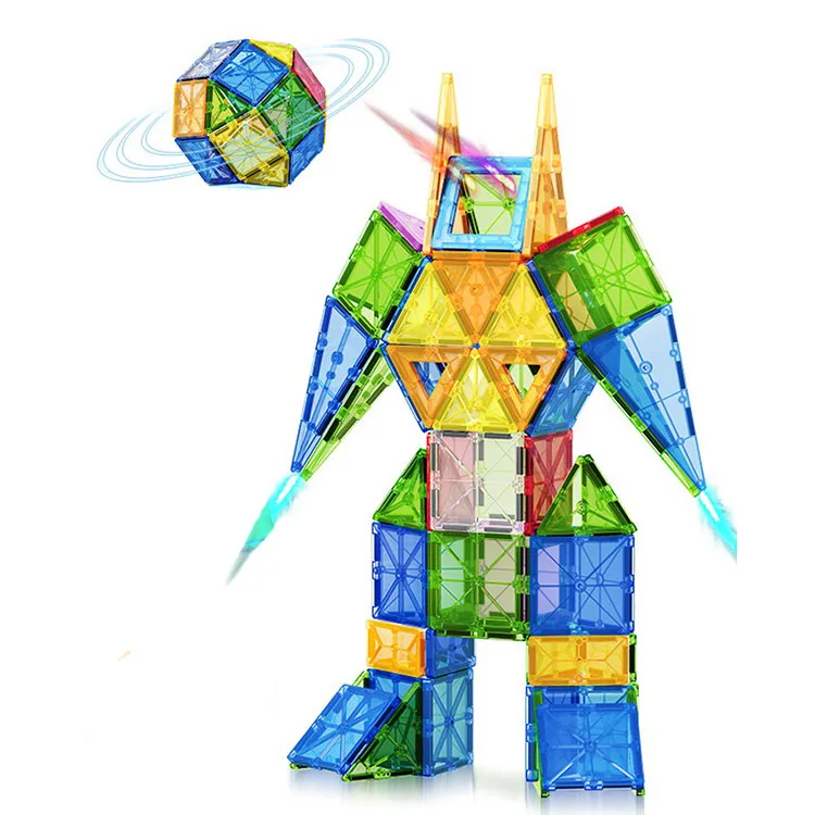 
68 PCS Building Set Magnetic Tiles for 3 years and up Children 