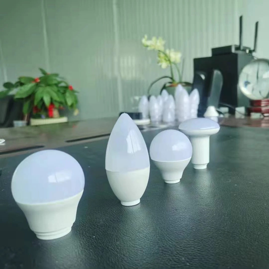 Factory whole sale cheap price plastic cover for led lamp for Light Bulbss