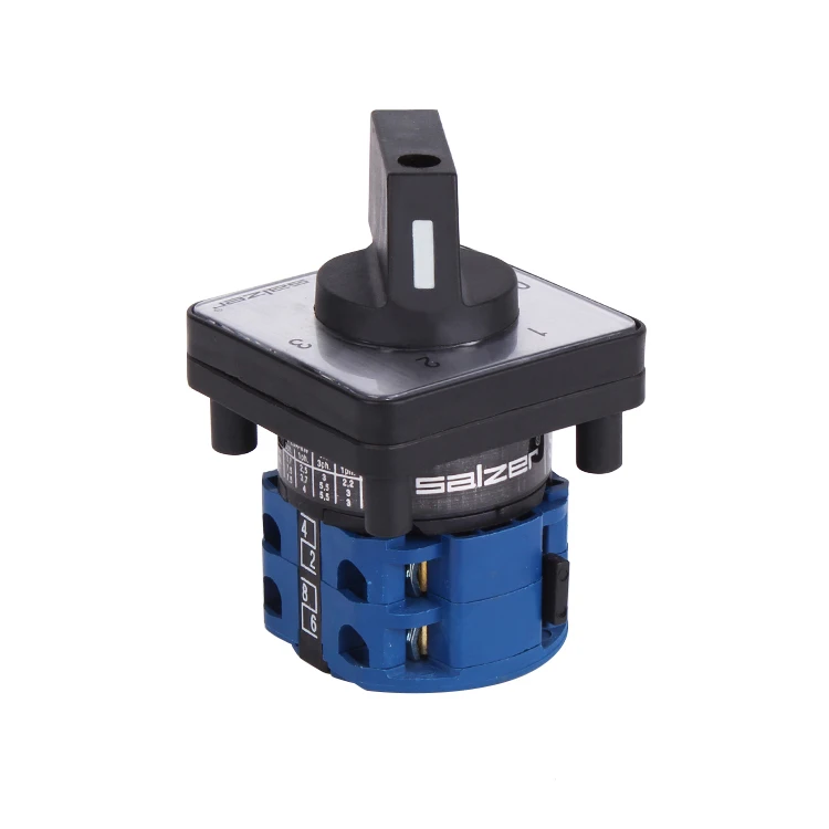 Salzer Multi-step Cam Switch SA16 16Amp 0-1-2-3 Change over Switches rotary cam switch selector  (TUV,CE and CB)