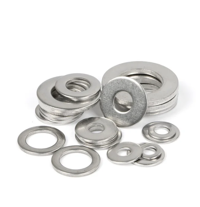 Factory wholesale customized size hot dip wear resistant DIN125A steel sealing Flat Washer
