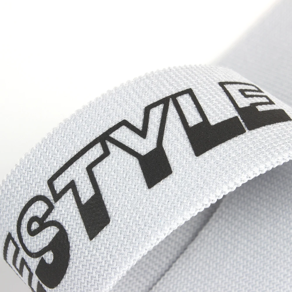 Factory Garment Accessory Elastic Tapes Sport Underwear Custom Printed Elastic Bands