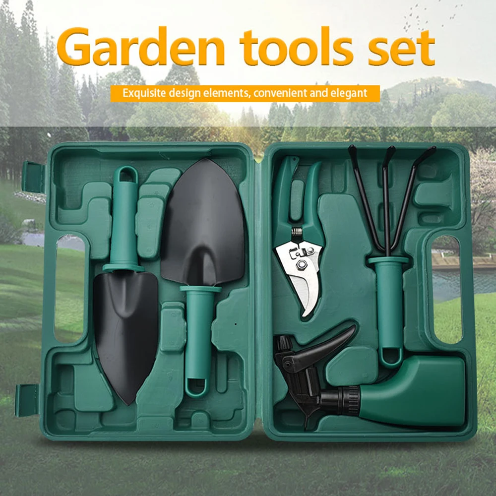 smart mini gardening tools for home use custom logo portable garden work tools set