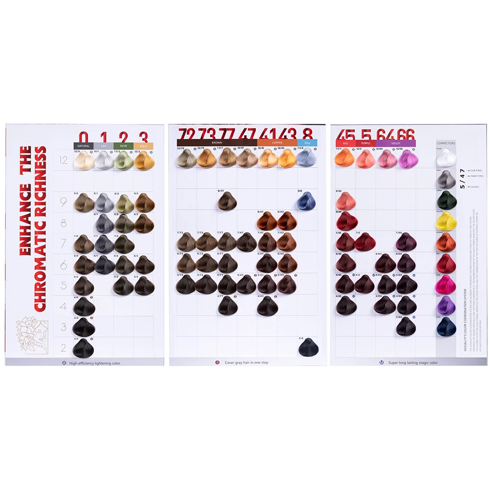 gouallty wholesale Professional Permanent  hair Color Dye