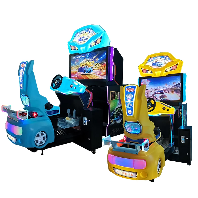 Adult Video Console Games Car Custom Computer Chair Racing Simulator Game Machine