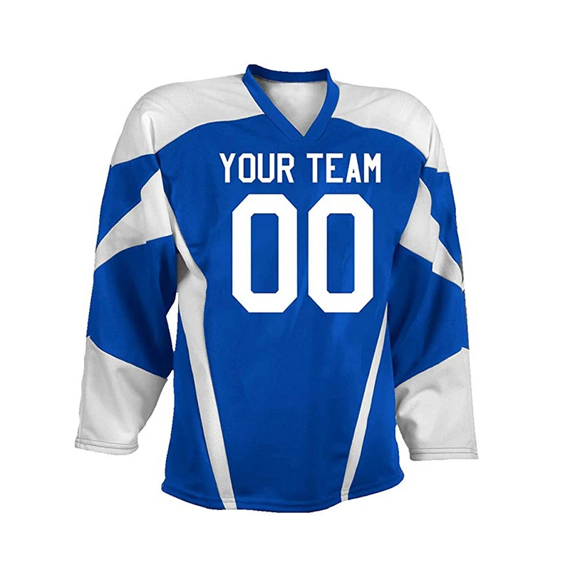 Fashion Customized Logo Team Sports Sublimation Ice Hockey Uniform Wholesale Price Ice Hockey Uniform