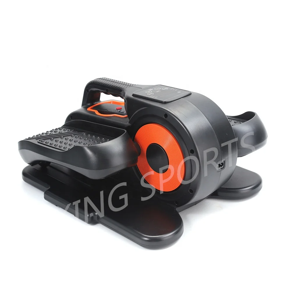 Under Desk Elliptical Machine Electric Ellipse Leg Exerciser with Display Monitor and Remote Control