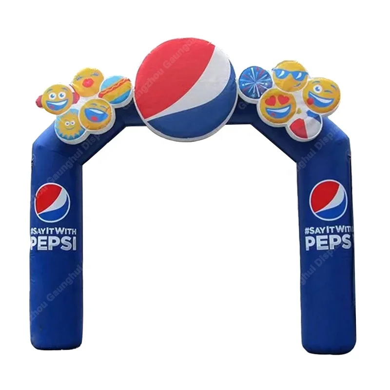 standard arch at event Inflatable Standard Arch 15ft Custom Inflatable Arch for Pepsi