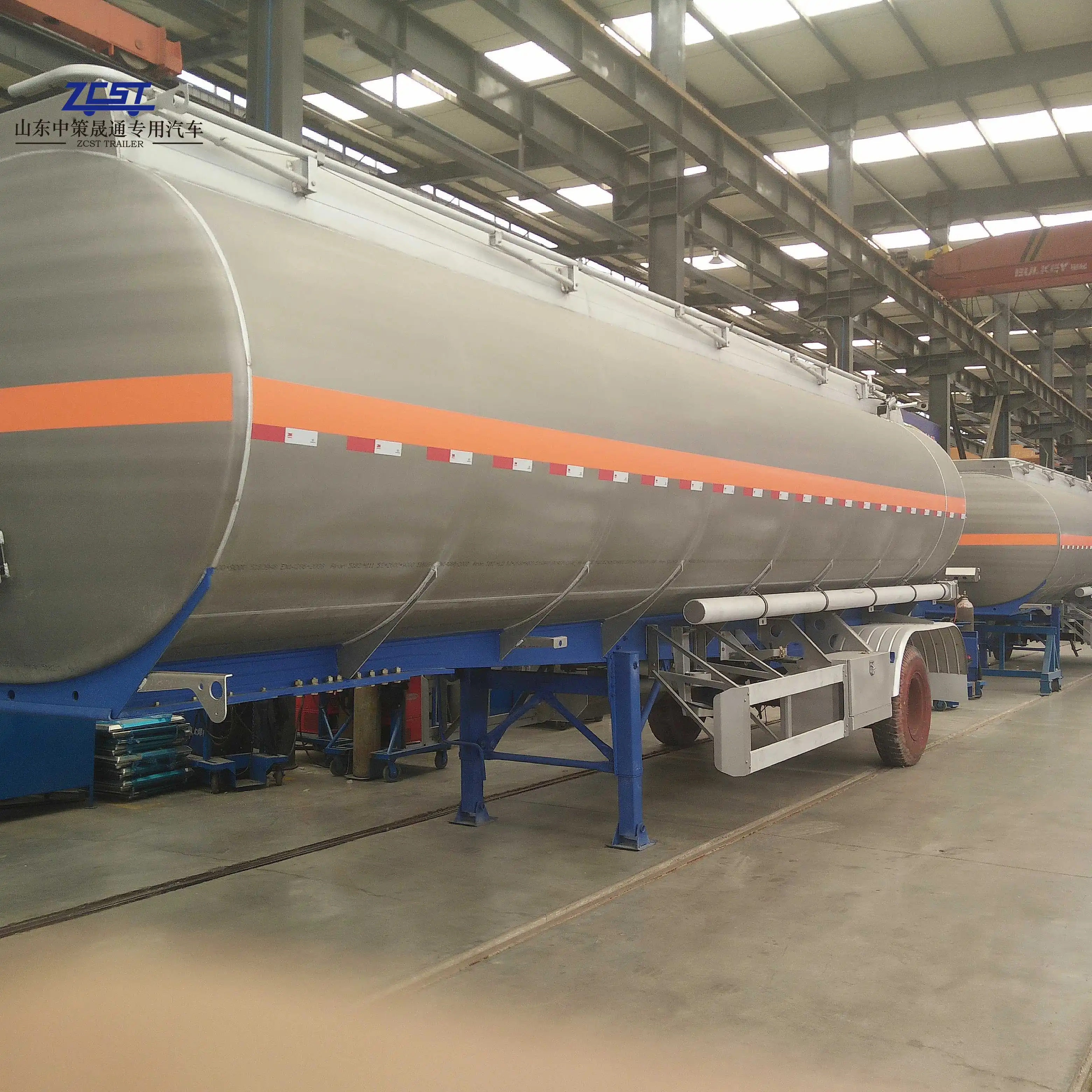 Wosheng professional produce 3axles liquid and oil tank semi trailer fuel tanker trailer with cheaper price