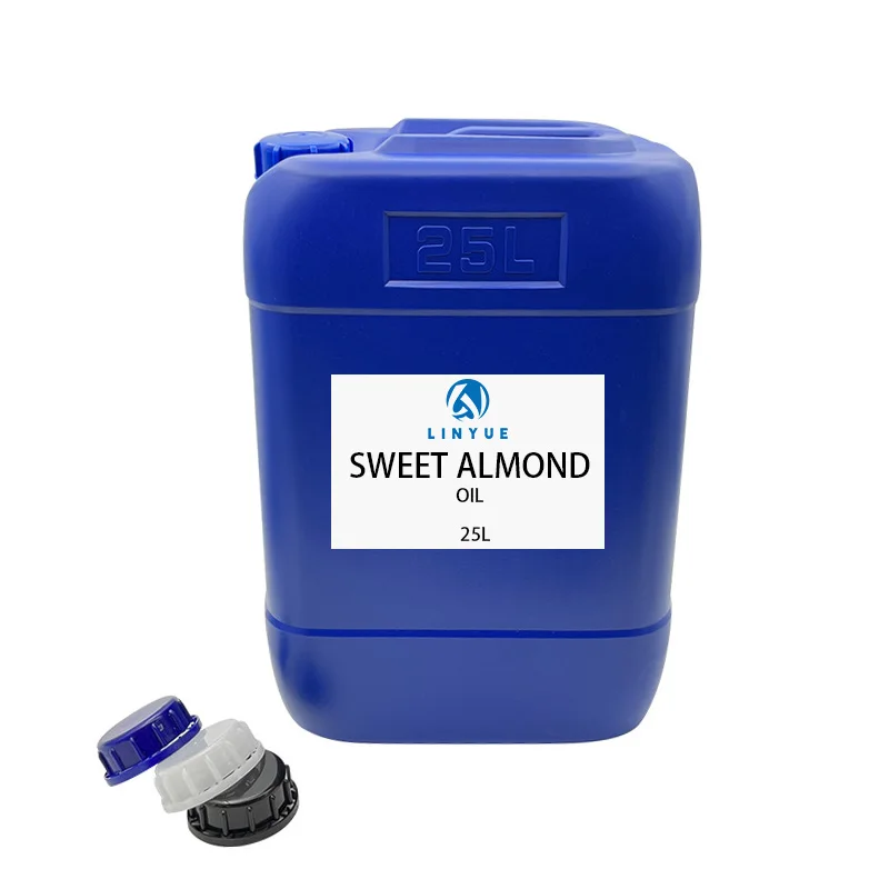 Wholesale & bulk 25kgs Sweet Almond  oil blue bottle with great quality and affordable price