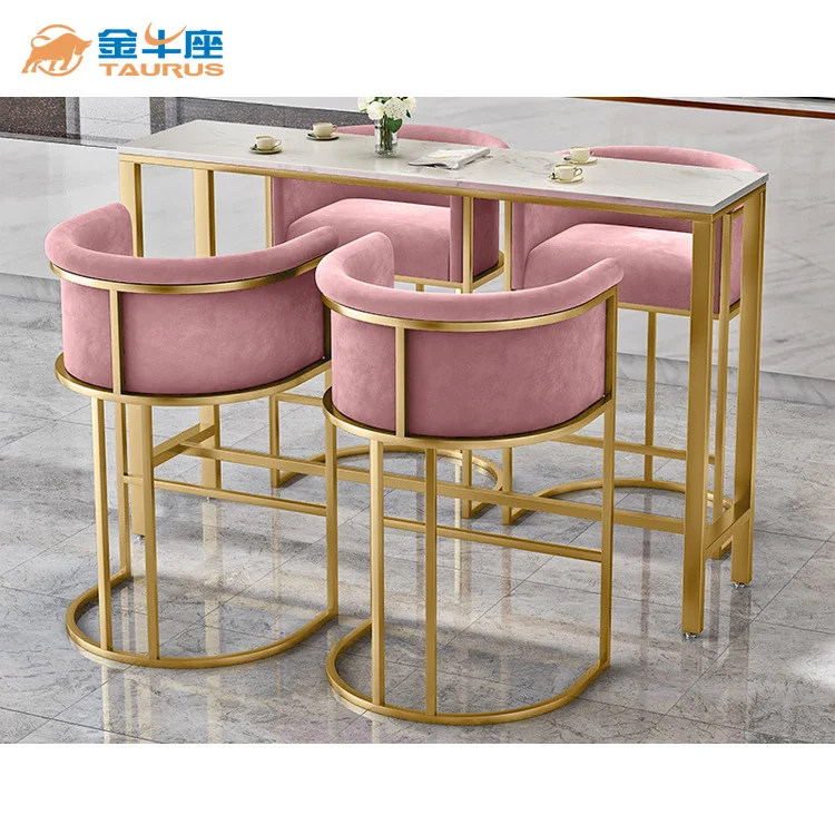 Современный обеденный стул в скандинавском стиле, металлические барные стулья 26 дюймов, роскошные золотые барные стулья для кухни