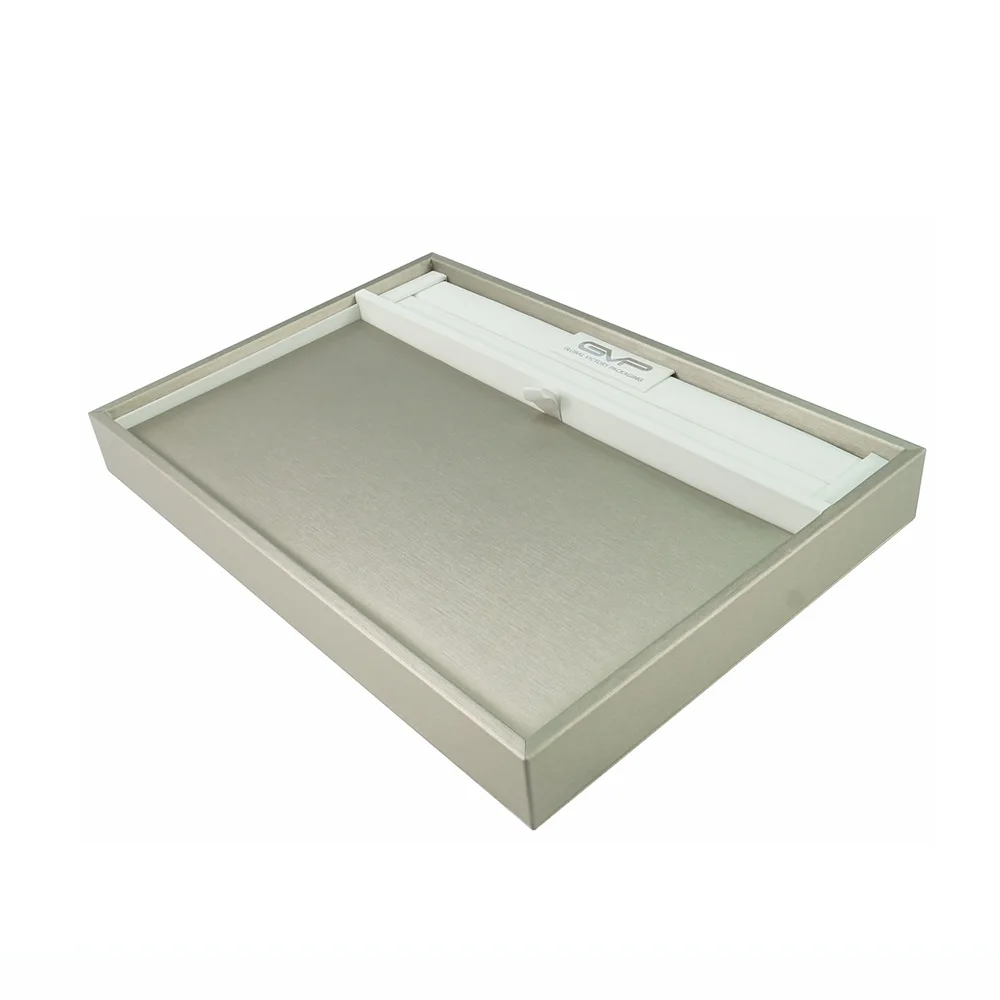 High Quality PU Leather Wrap MDF Jewellery Tray Jewelry Stand Display