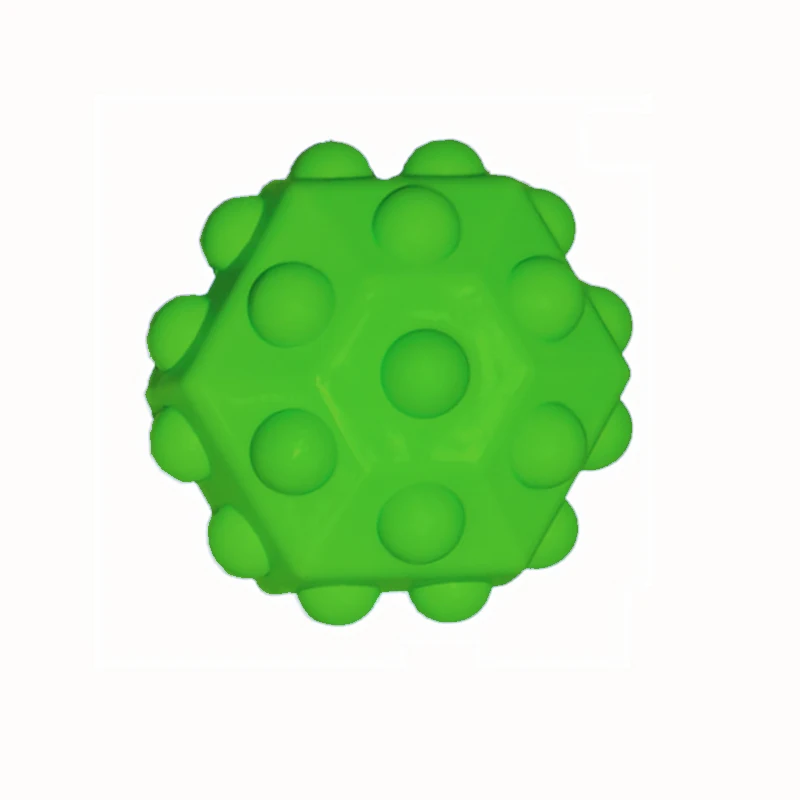 Original Silicone Toy Rainbow Puzzle Push Pop Sensory Popping Keychain Popper Stress Relief Fidget Balls