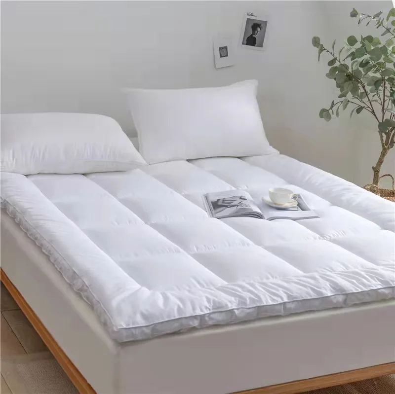 Mattress Topper / Memory Foam Bed Topper 100% Polyester For Hotel