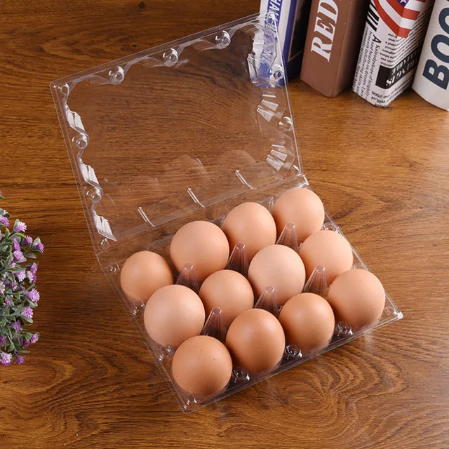 Cheap Pet Pvc Plastic Egg Tray For Blister Packing Transparent Plastic Packaging Egg Tray For Sale