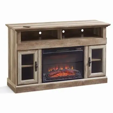 Latest Version Design Multi Function Living Room Furniture Tv Cabinet Stands With Electric Fireplaces