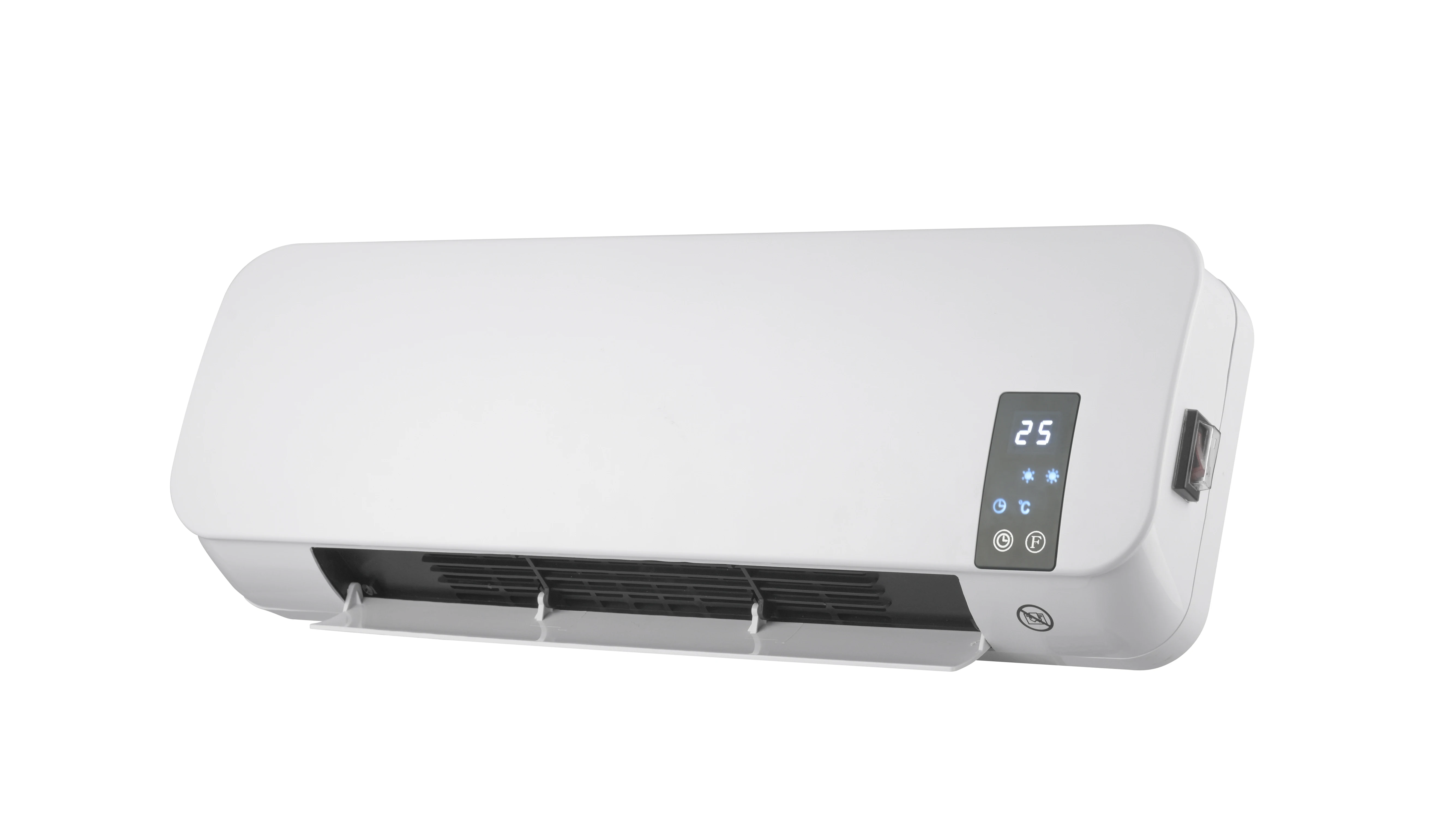 KONWIN Wall Mounted Ptc Heater 2000W Ceramic heating with remote control Wall mounted bedroom fan heater