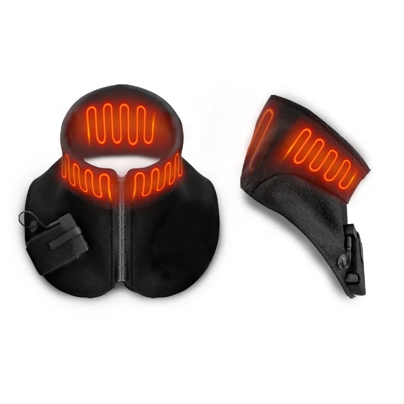 Thermal turtle neck fishing camp mask women men electric wireless outdoor heated winter cold wheatherneck gaiters warmer