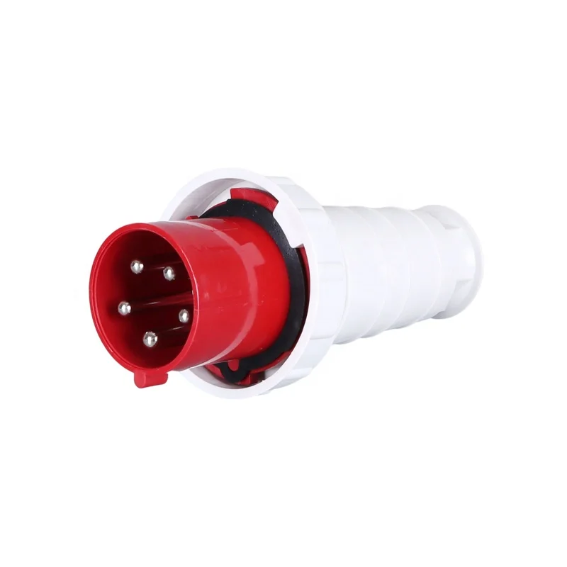 ZNG-035 IP67 Waterproof 380V/415V Industrial Plug And Socket 5 Pin 63A