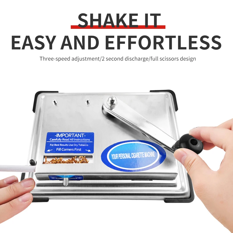 Factory new products 8mm sigrate filling machine cigarette tobacco automatic cigarette filling machine