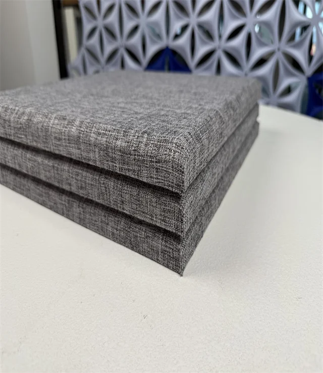 New Simple furniture style fabric Cinema Sound Absorbing Materials Insulation Wall Soundproof Fabric acoustic panel
