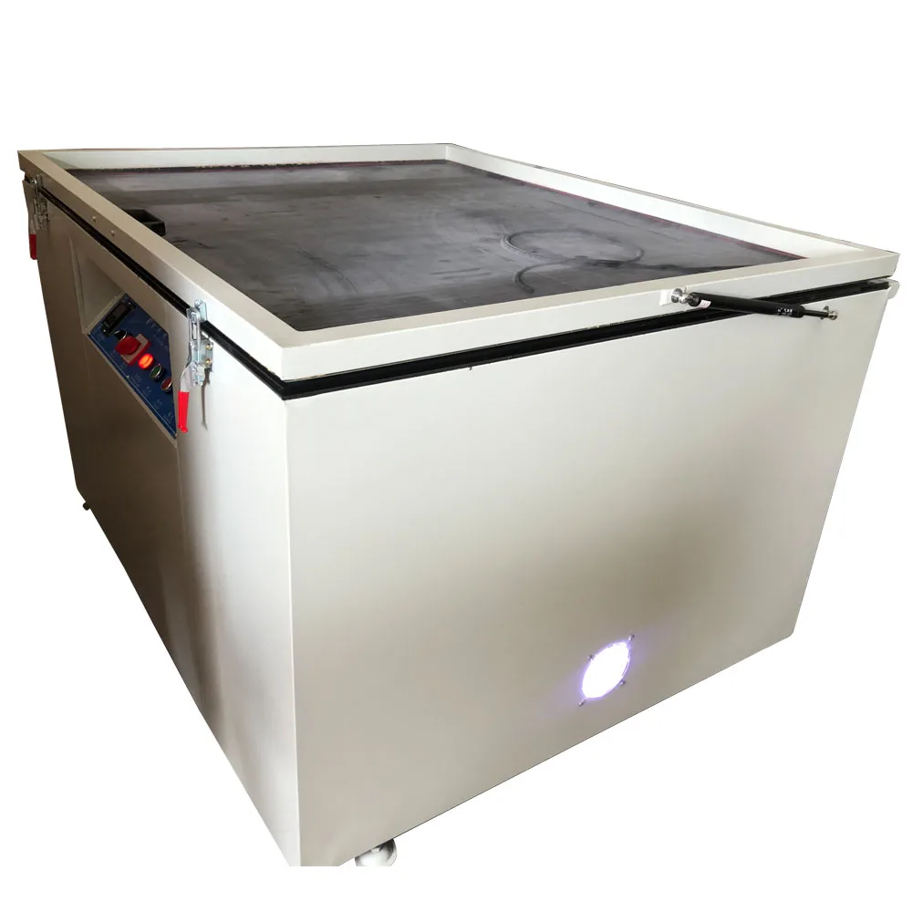 DGRUIDA MD1201 high precise big UV unit exposure unit pcb screen vacuum for screen printing max frame dimension 100*130cm