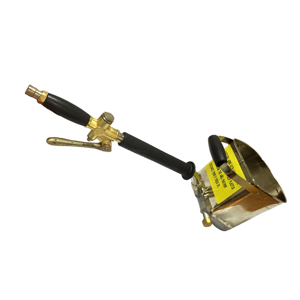 
Durable construction building sand with cement mortar plaster spraying gun for wall 