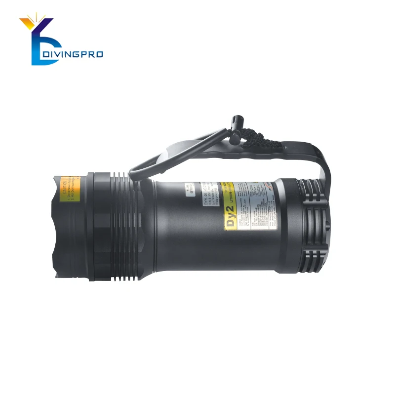 Rechargeable Battery Diving Torch Flashlight Powerful Waterproof Ip68 HID Torchlight For Diiving