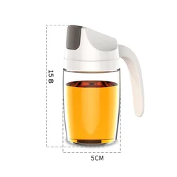 Supply Wholesale 300ml Automatic Opening And Closing Oil Bottle Kitchen Custom Logo