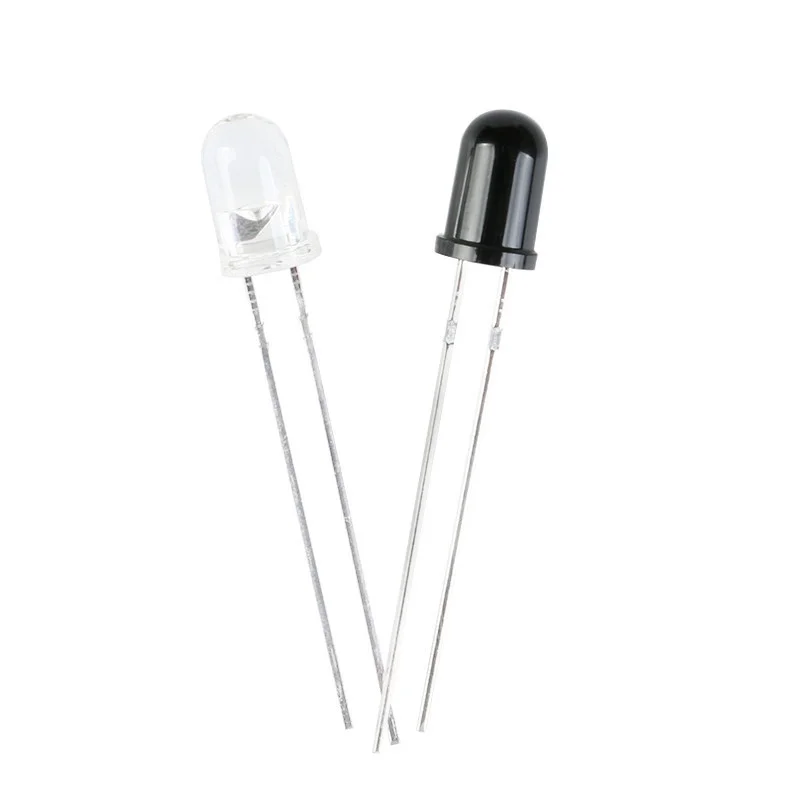 (Electronic Components)   Direct plug 3mm/5mm 940nm IR receiver tube IR transmitter tube F3 F5
