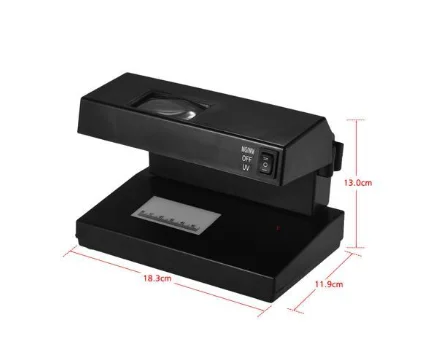 2138 UV MG WM Counterfeit detector 2138  Money Detector handy  Money Tester with ON/OFF Switch EU Plug