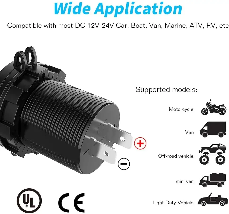 USB-разъем для автомобильного зарядного устройства PD Type-C