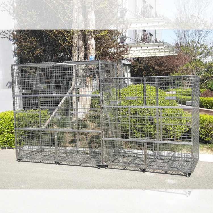 Hot sales large parrot cage, can be customizedstainless steel  parrot cage