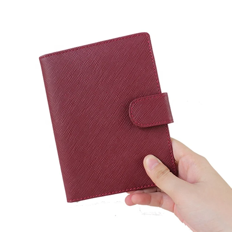 ISO BSCI LVMH factory passport holder with vaccine card passport and vaccine card holder leather product passport organizer