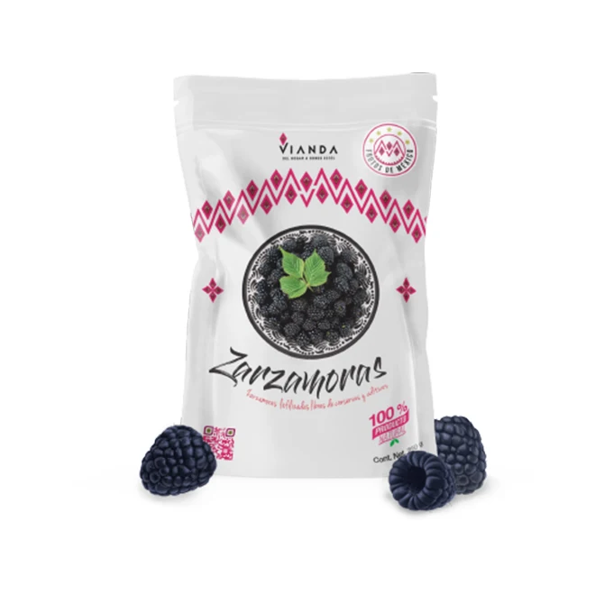 Freeze-dried Wholesale Bulk Mexico Pulp Low Moq Products Agriculture Jack Frozen Dried Blackberry Fruit Price