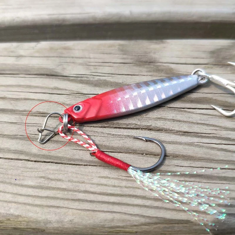 HT003 25 шт./пакет крючок оснастки булавка из нержавеющей стали для рыбалки вертлюгом безопасности защелки Крюк Приманка аксессуары карабин