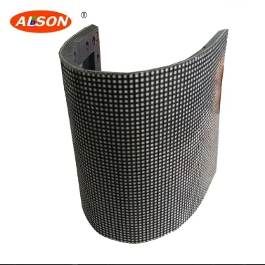 Hot selling new rgb flexible video p4 led display curtain flexible led screen