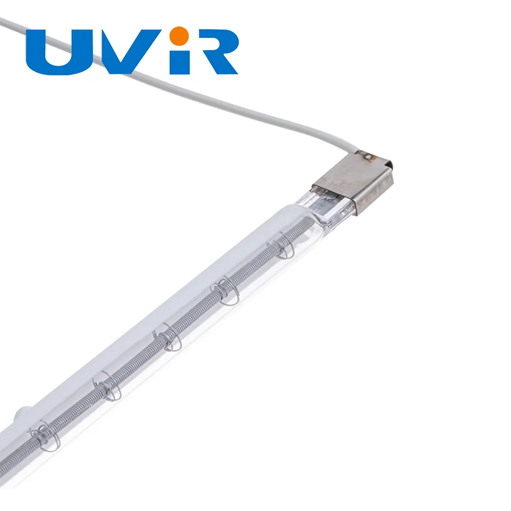 SK17  384V 3200W High Power Shortwave IR Emitter Tungsten Infrared Heater Lamp