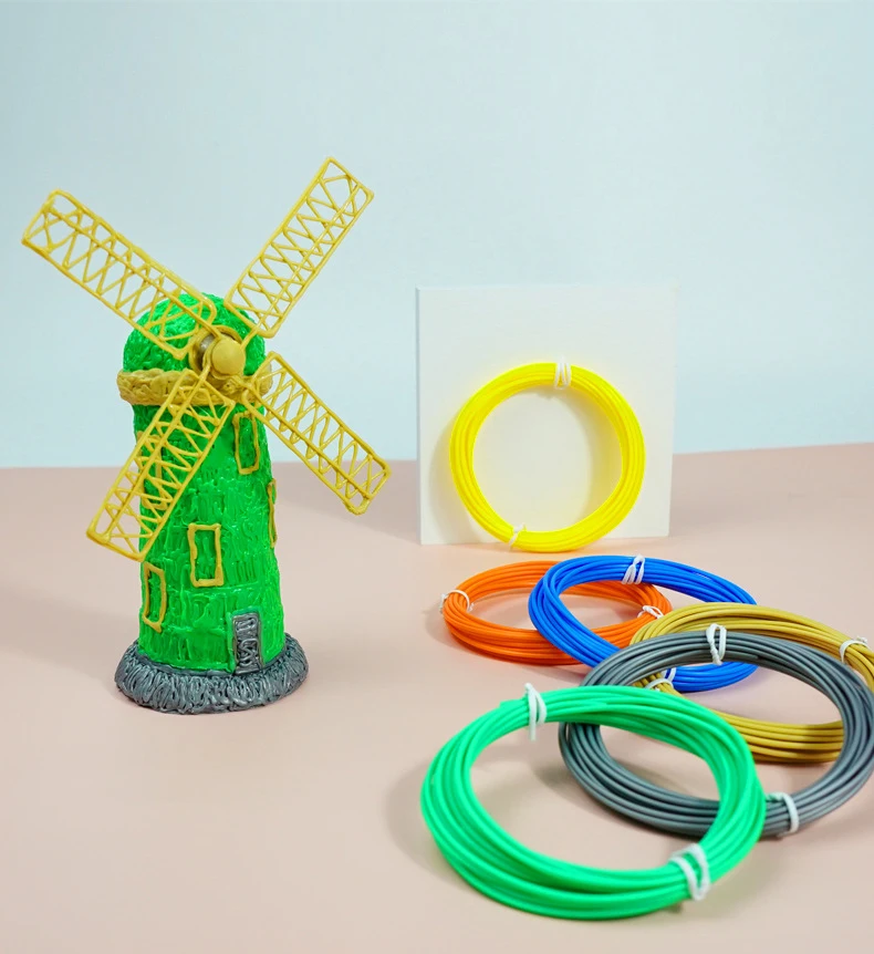 Small Roll 5 meters PCL Printing Material for 3d Drawing Pen Filament