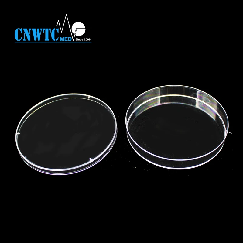 Top Seller Sterile Transparent Plastic Polystyrene 1room D90*15mm Petri Dish