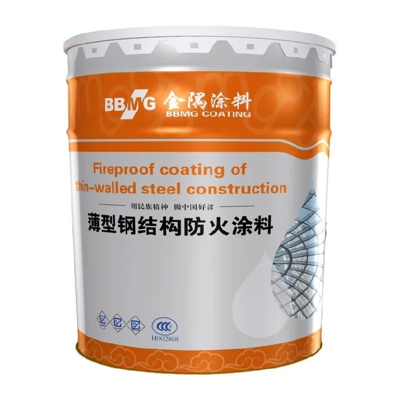 Good Quality Fire Retardant Fireproof Coating Of Thin-walled Steel Construction For Steel