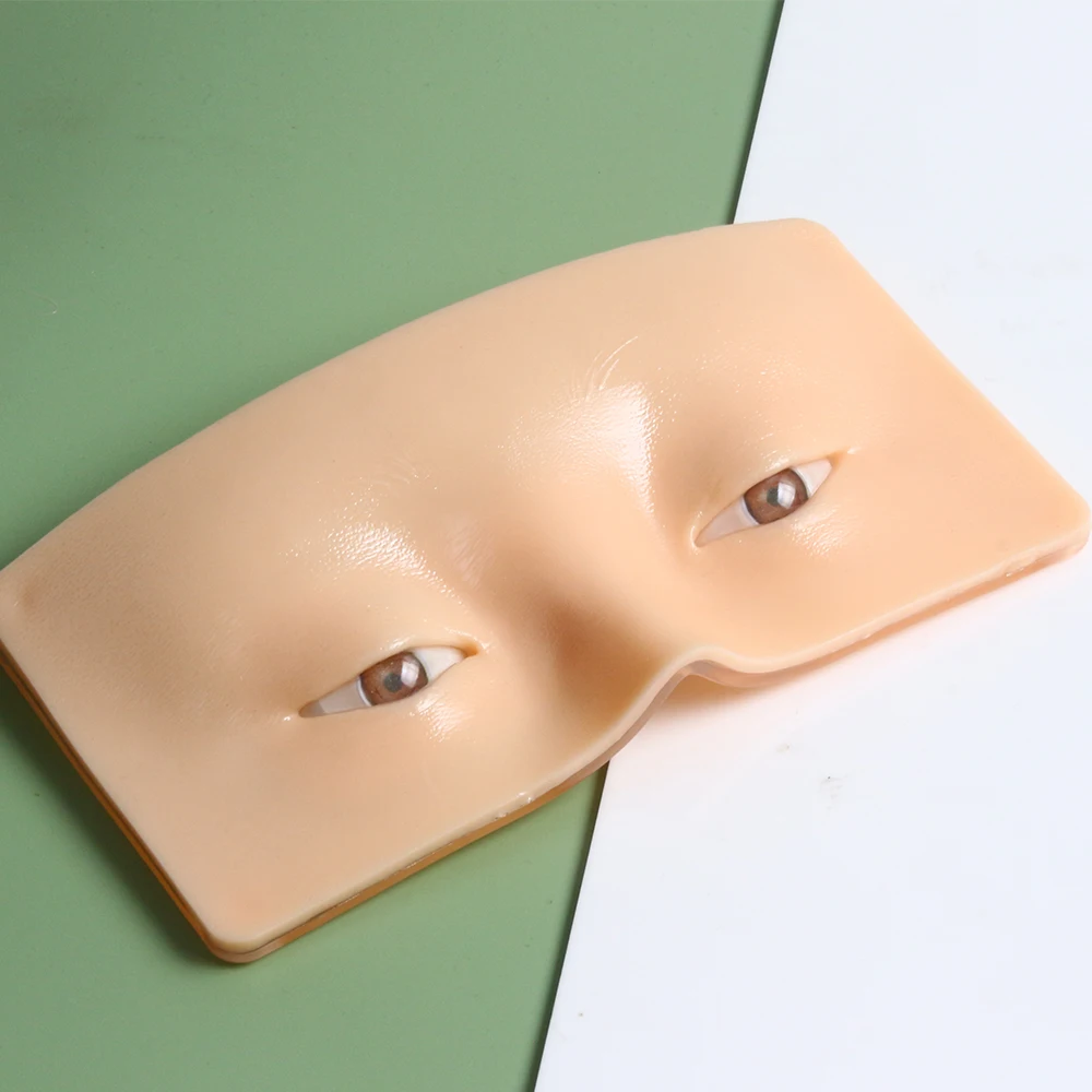 3D Realistic Model for Eyelash Extensions Eyeliner And Eyeshadow Face Makeup Practice Board  For Microblading Accessories