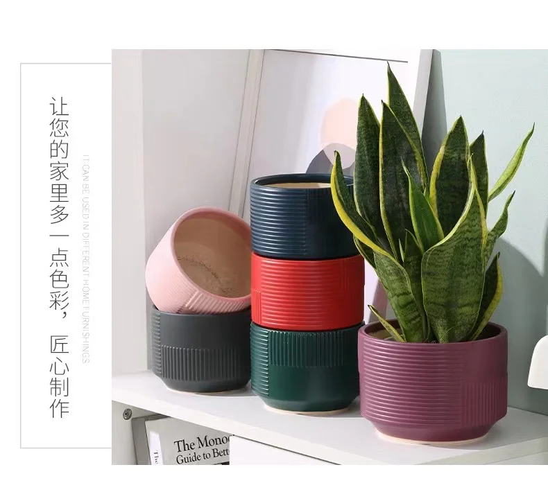 large tall white ceramic tree bamboo pots set for outdoor plants pots indoor orchids flower vase and pots wholesale